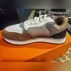 Hoff Royal Mile (Scotland) edition shoes, size 10. Brown, gray, beige colors